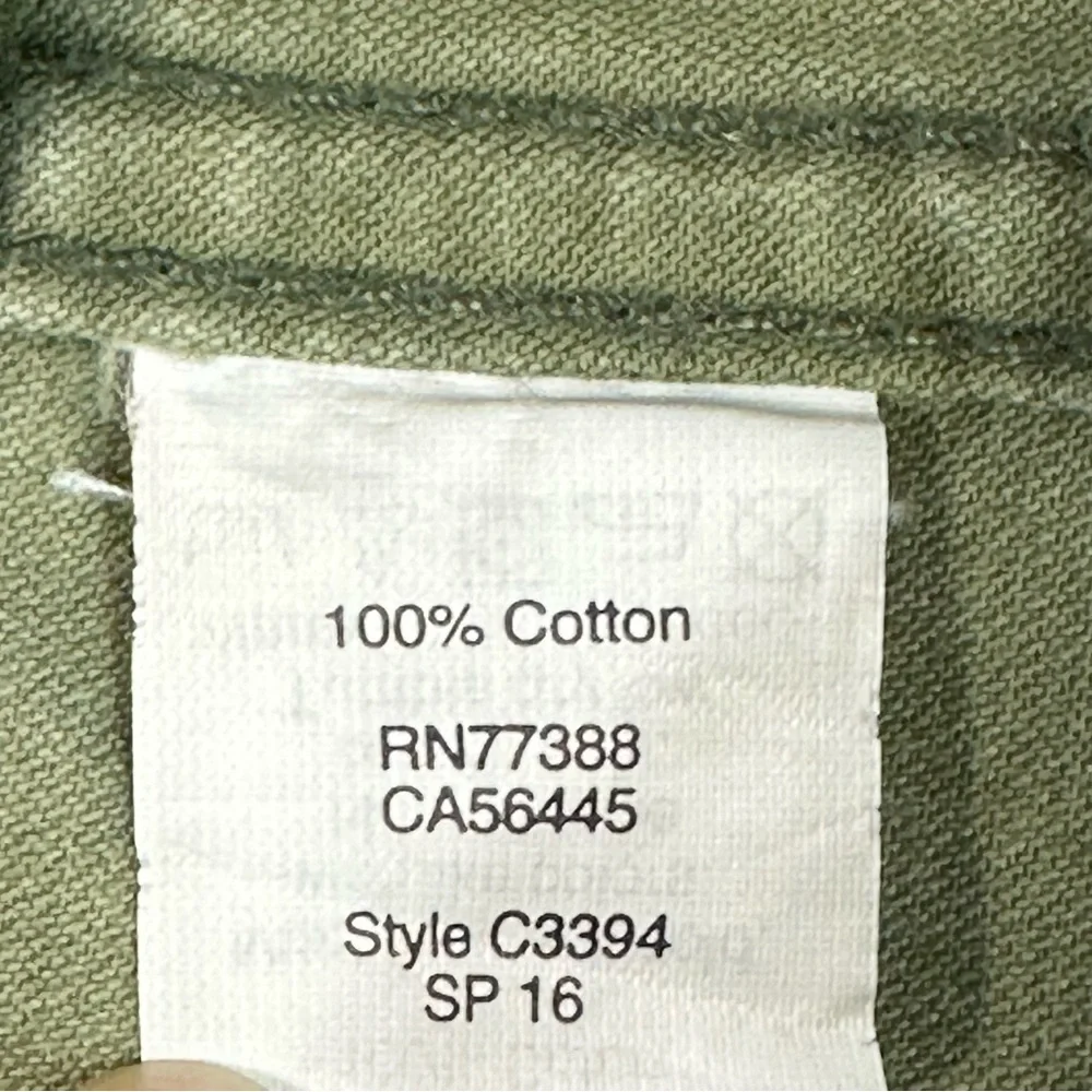 MADEWELL Fleet Jacket Military Army Green Utility Size XS Full Zip